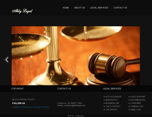 Law Firm website
